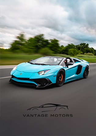 Vantage Motors luxury car showcase